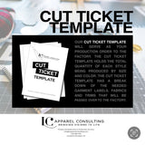 LC Cut Ticket Template