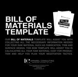 LC Bill of Materials Template